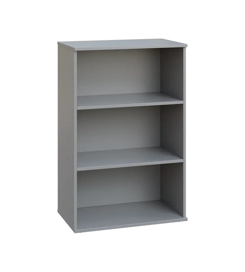 LN 3 - 7N kancelářská skříň, nika, 1107x720x400, šedá